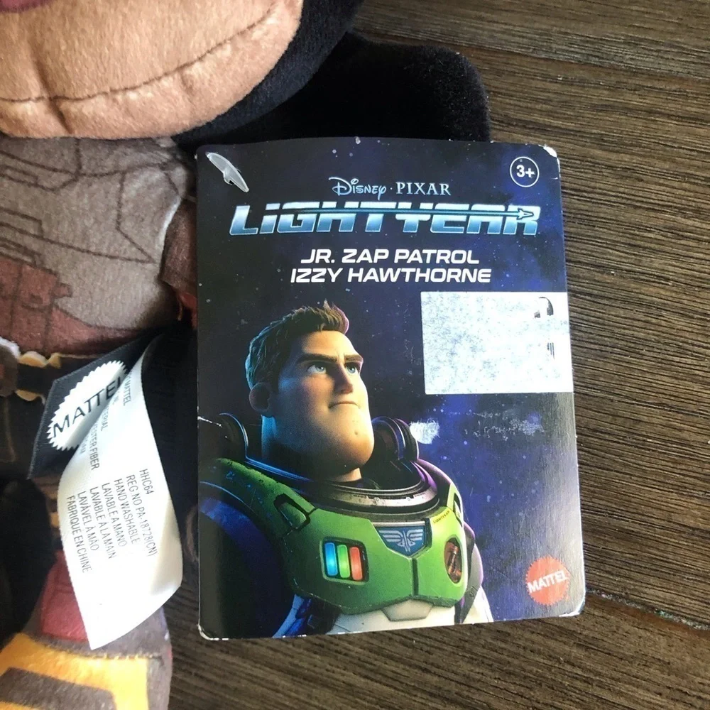 Disney Pixar Lightyear: Jr. Zap Patrol Izzy Hawthorne plush figure